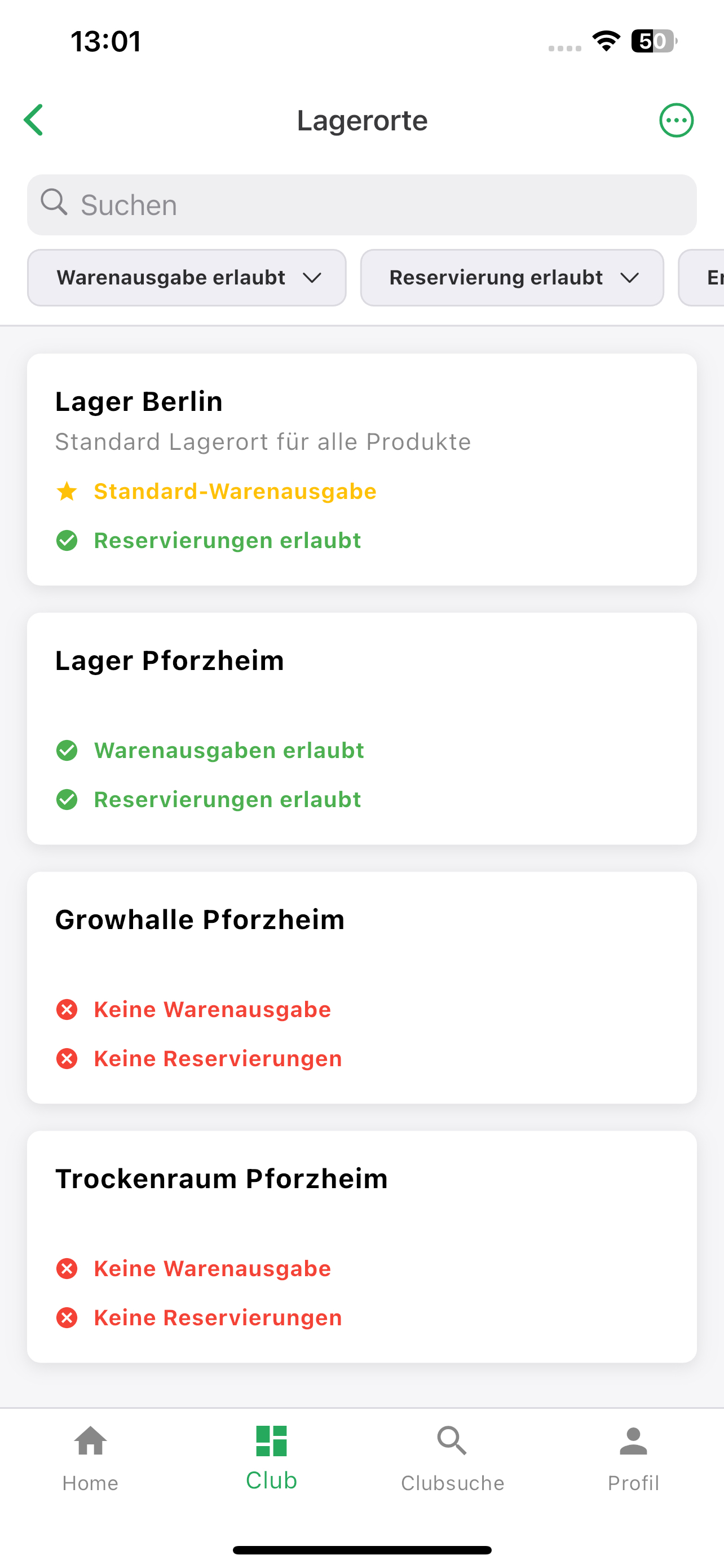 storage